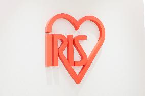 Iris Ohyama signboard and logo